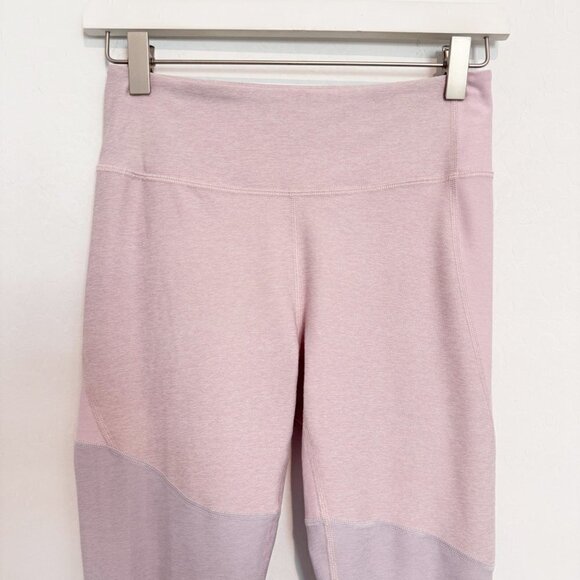 (2) Outdoor Voices Colorblock Workout Leggings Bundle Pink Gray Blue Set Small - Picture 8 of 12